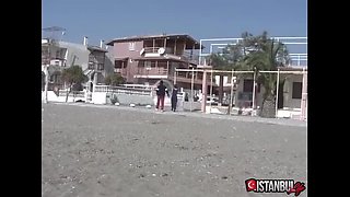 Hot Turkish Husband Fucks Me Hard in Our New Holiday Home - First Night Blowjob & Cumshot