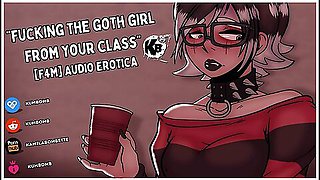 [f4m] The Goth Girl From School Finally Lets You Fuck Her