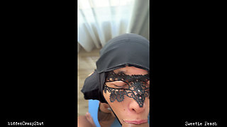 Extreme Sloppy Deepthroat Facefuck Cum in Mouth Spit Play & Belt Whipped Tits