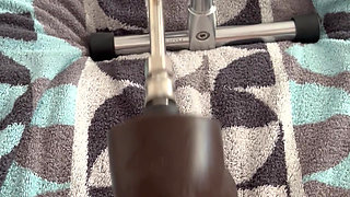 Huge BBC Dildo fucked my boy pussy hard and left my hole wide open, MrHankeystoys