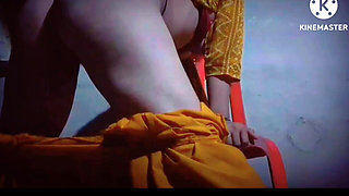 Nice Hot Girl Playing with Her Big