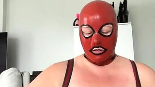 Hot amateur bbw stripping and masturbating