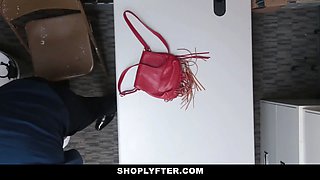 Step-mother and teen fucked for stealing merchandise
