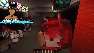 Minecraft Sexcraft the Jenny Mod Fnaf - Some Real Nice Poses From an Animatronic and a Hand Job