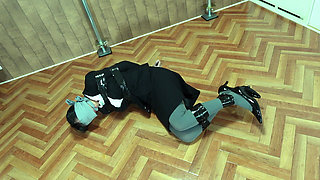 The Targeted Office Lady Was Tied up with Tape