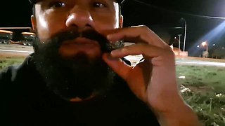 Nicolly Mattos Big-Butt Wife Creampied by Truckers After Claim