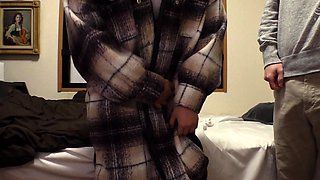 Mexicana blowjob with her big boobs