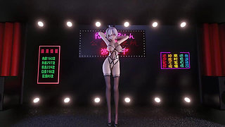 Promiscuous Nightclub 2-pregnancy Orgasm Squirting Anal Serva Bead Mouth Ball Milk Chain Meat Urinal Creampie After Obscene Screaming Black Silk High Heels