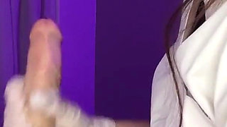 Prostate Exam - Nurse Handjob Latex Gloves