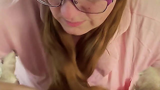 POV Pigtail Hairjob by Hot Long Haired Ginger Redhead