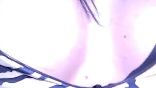 Smoking Fetish, Bomber Jacket Destruction and Dirty Masturbation in a Glossy Nylon Jumpsuit