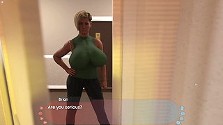 Busty Cheating Neighbour MILF Sucking My Cock and She Giving Me a Deepthroat Blowjob