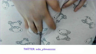 Cameltoe- Masturbation in Pajamas- Puffed Pussy- Turkish Porn