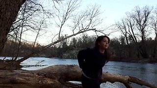 Outdoor Sex with my 18yo Amateur Girlfriend