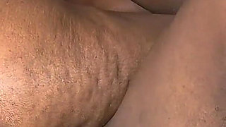Ebony Rides on Black Cock