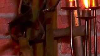 Please Sir, Use Me! - Brunette with Long Legs Gets Bound and Dominated by Black Master
