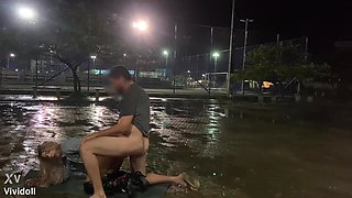 Outdoor Passion Ignites with Wild Transgender Sensual Heat