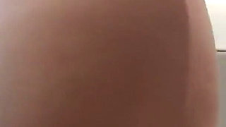 Panties Fetish Feminine Natural Brunette Flashes Hairy Pussy While Trying on Panties MILF Ginnagg