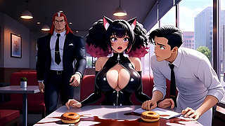 Pussygirl Wants Love and Sex. Hentai Anime Cartoon. Ai Animation