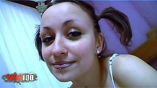 Krystal Wallas Krystal Wallas Dildoing Herself on the Bed