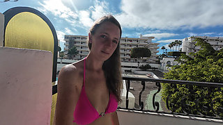 Naughty Touches, Hard Fuck and a Creampie Pussy