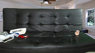 Big Tits Stepmom Orgasm with Big Dildo and Squirt