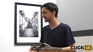 Cuck4k. pregnant czech blondie wants her spouse to witness her fucking a stranger