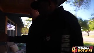 Rome Major's Rim Job Ignites Passion in Curvy BBW Wife as Per Husband's Request!