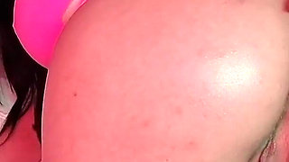 Orgasm with Huge Anal Dildo