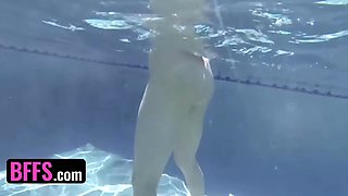 Bffs - Keisha Grey and her naughty gfs in swimsuit get horny in hot Summer Day by the pool