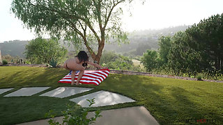 Erotic Outdoor Toe Sucking With Curvy Latina Chloe Amour