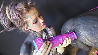 Trans Lily Lu likes to be a good sissy