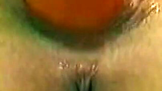 Mature Brunette Stretches Ass Wide with Dripping Rosebud Play
