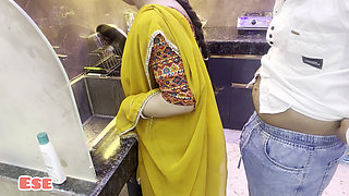 Hot and Sexy Maid Got Fucked in the Kitchen