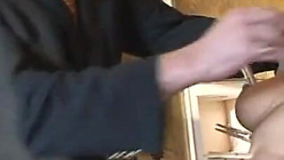Bondage tits and humiliating pussy penetrated