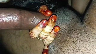 Newley married couple having fun