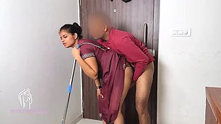 Sexy Komal Doggystyle Fucked Hard by Landlord - Desi Bhabhi Big Tits Creampie
