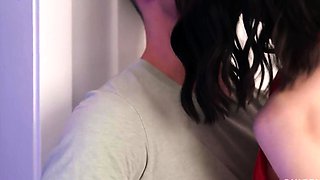 Bougie lavenderboi femboi in dress bends