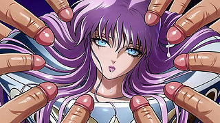 Saint Seiya: Athena Vs 12 Gold Saints Gangbang, Asmr,3p,train,doggy Style, Creampie, Rough