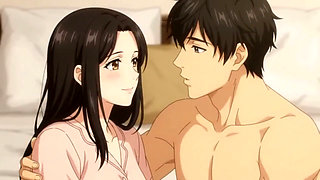 Stepsister and stepbrother share a room in hotel on vacation