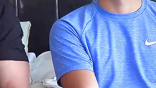 Bisexual Piledriver Fuck. Hot Muscle Blonde Jock.