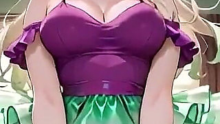 This Gorgeous Anime Beauty Can’t Get Enough - Wild Bedroom Ride Compilation.