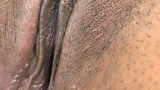 BIg white dick doing ebony tight teen pussy and creampie