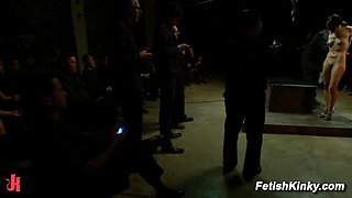 Bondage and Double Penetration Public