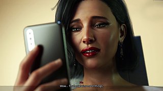 Young girl gets double penetrated by an experienced mature mom in a wild encounter