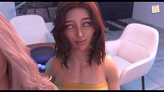 Erotic tale of an inexperienced blonde beauty with big tits