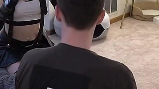 Dressing as Tifa Lockhart so My Step-sister's Boyfriend Fucks Me