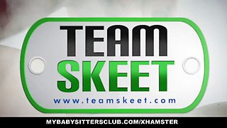 Nanny young tricked into hardcore new boss