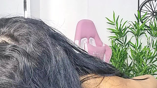 ASMR fingering me until creamy climax