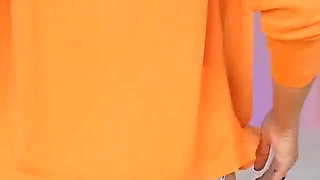 Real Hotwife Jess Ryan Modeling Satin Panties